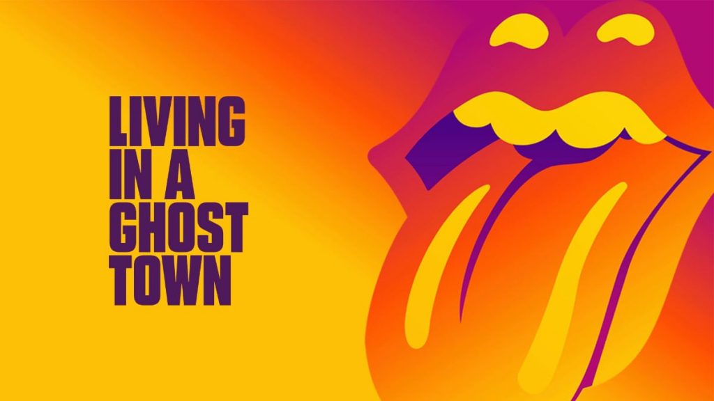 Kaver singla "Living In A Ghost Town" grupe The Rolling Stone