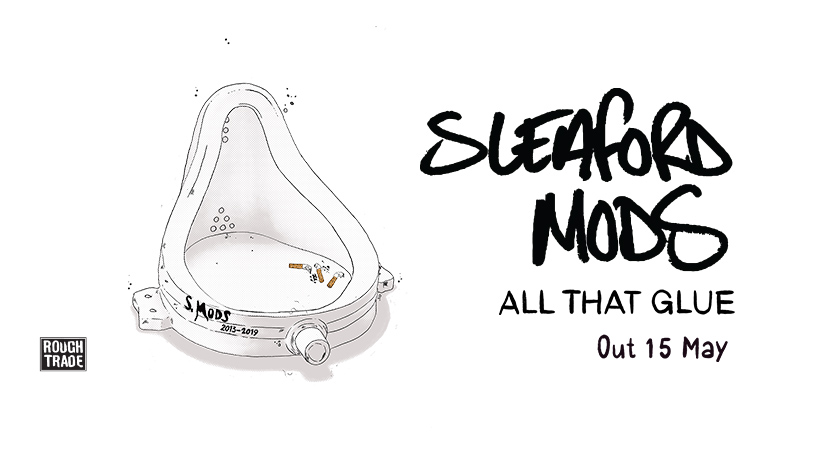 Sleaford Mods - All That Glue (Album cover)